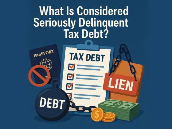 What Is Considered Seriously Delinquent Tax Debt?